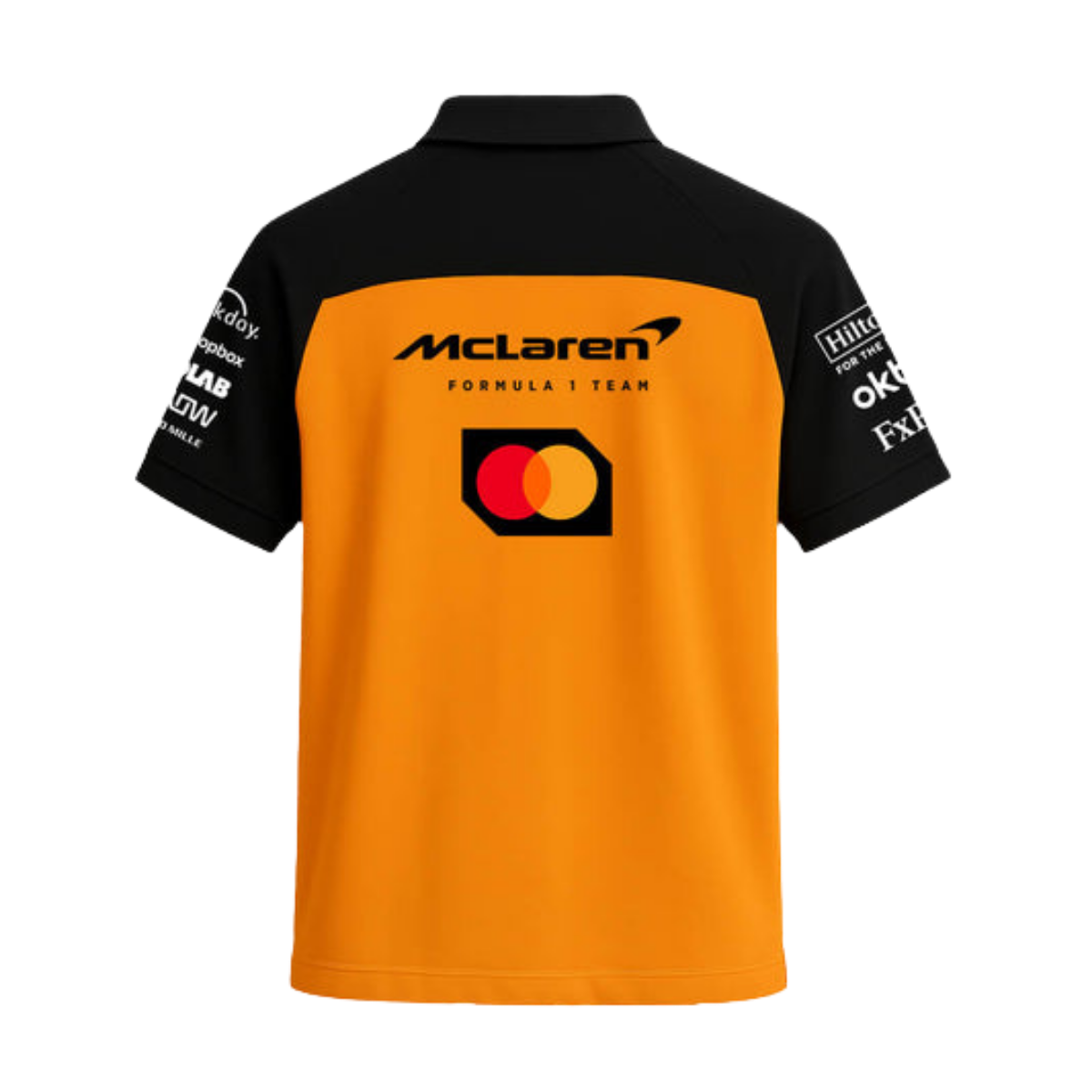 The MCL38 Spec Polo | Papaya & Phantom
