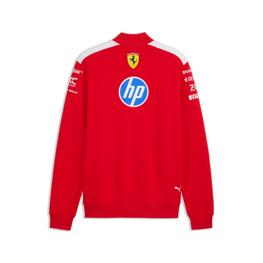 The SF-25 Spec Team Track Jacket | Rosso Corsa & Bianco