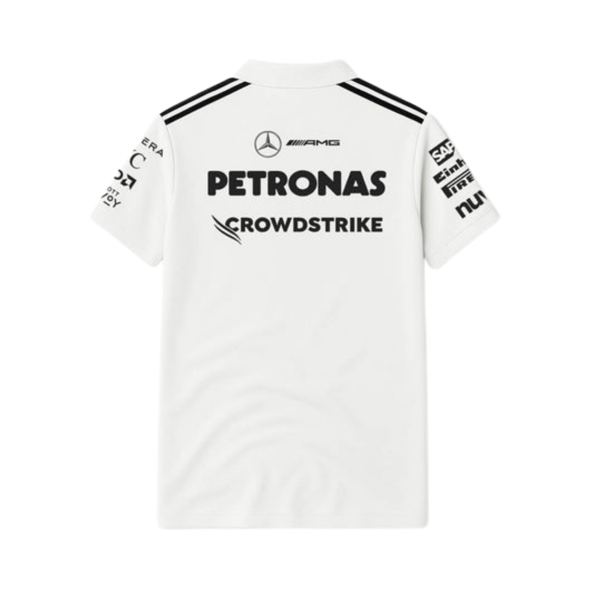The W14 Spec Polo | Silver Arrow White
