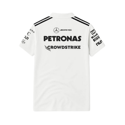 The W14 Spec Polo | Silver Arrow White