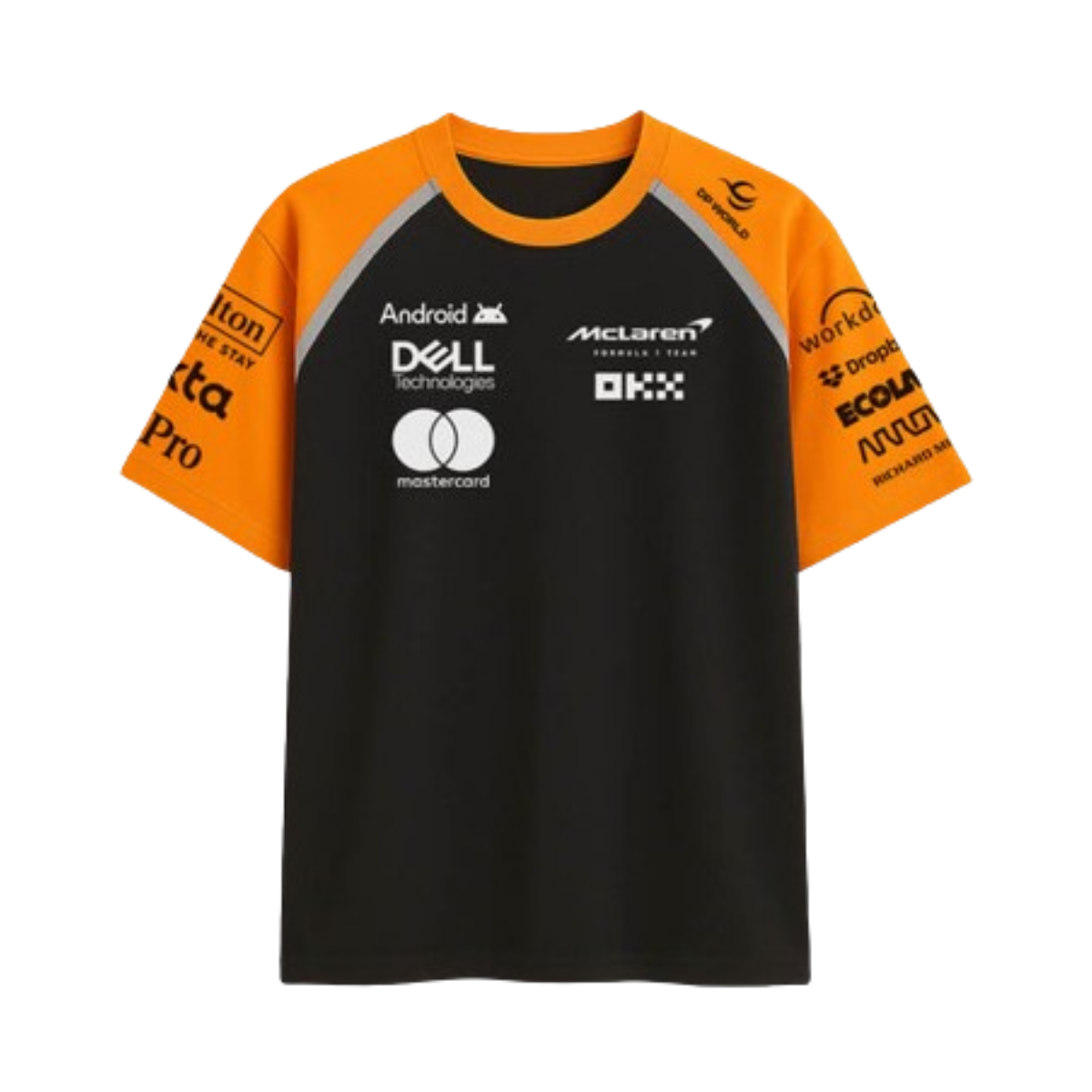 The MCL38 Spec Team Tee | Phantom & Papaya