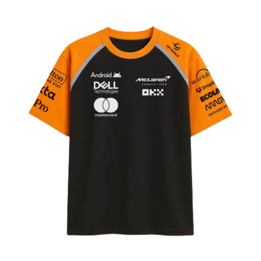 The MCL38 Spec Team Tee | Phantom & Papaya