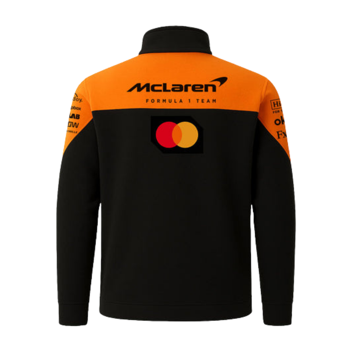 The MCL38 Spec 1/4 Zip Midlayer | Phantom & Papaya