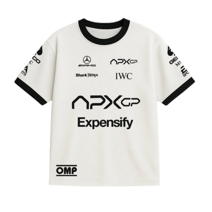 The APXGP Team Tee | Paddock White