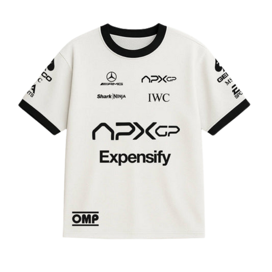 The APXGP Team Tee | Paddock White