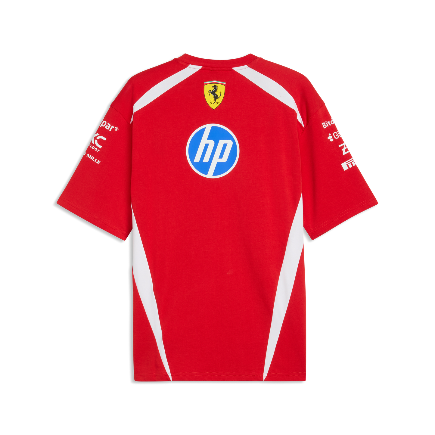 The SF-26 Spec Team Tee | Rosso Corsa & Bianco