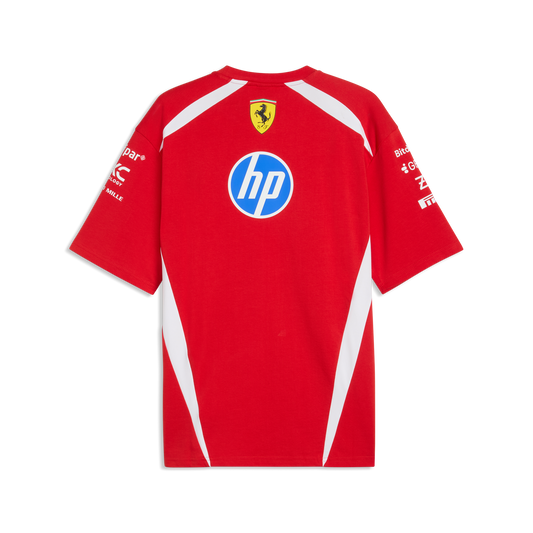 The SF-26 Spec Team Tee | Rosso Corsa & Bianco