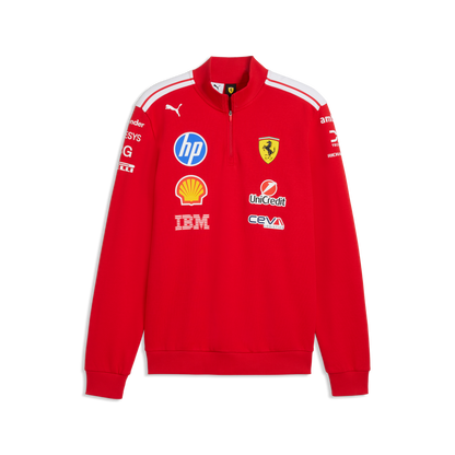 The SF-25 Spec Team Track Jacket | Rosso Corsa & Bianco