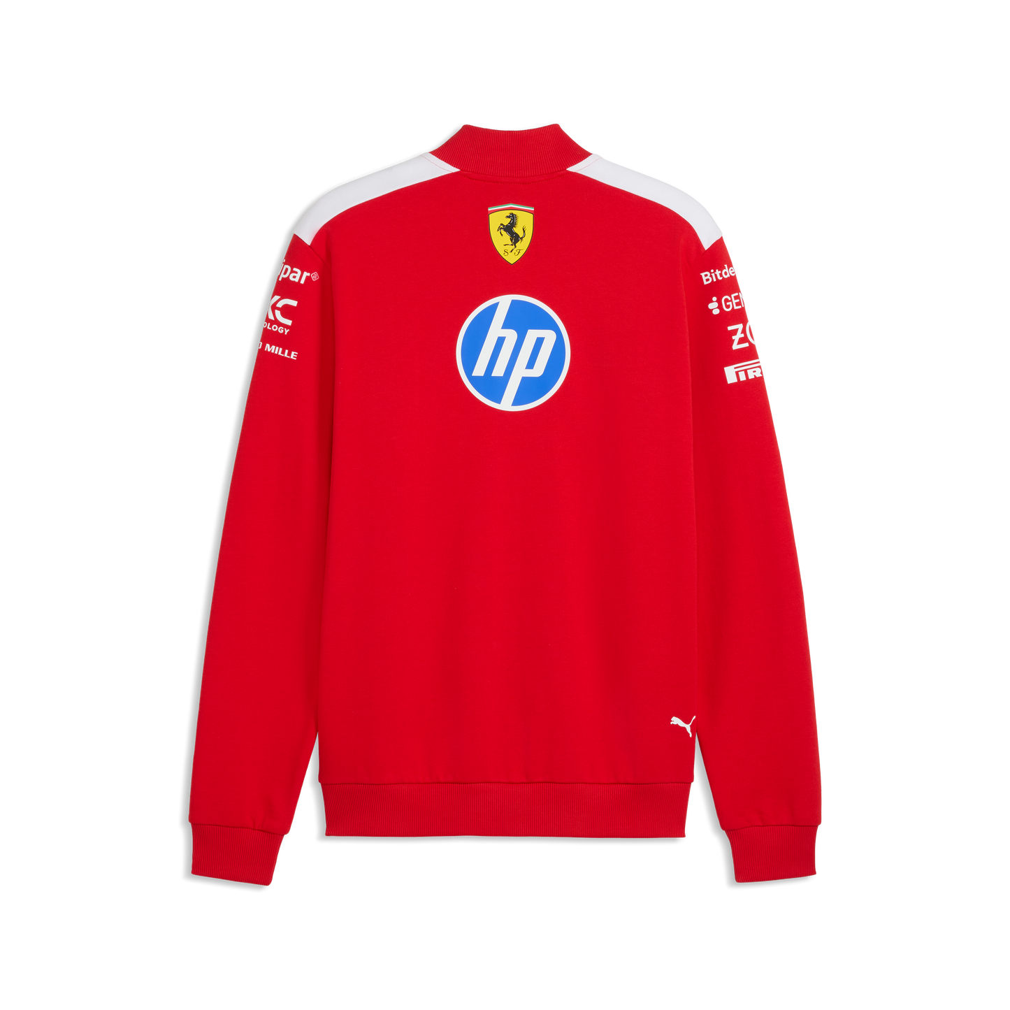 The SF-25 Spec Team Track Jacket | Rosso Corsa & Bianco