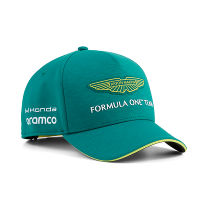 The Silverstone Team Cap | Racing Green & Lime