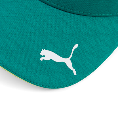 The Silverstone Team Cap | Racing Green & Lime
