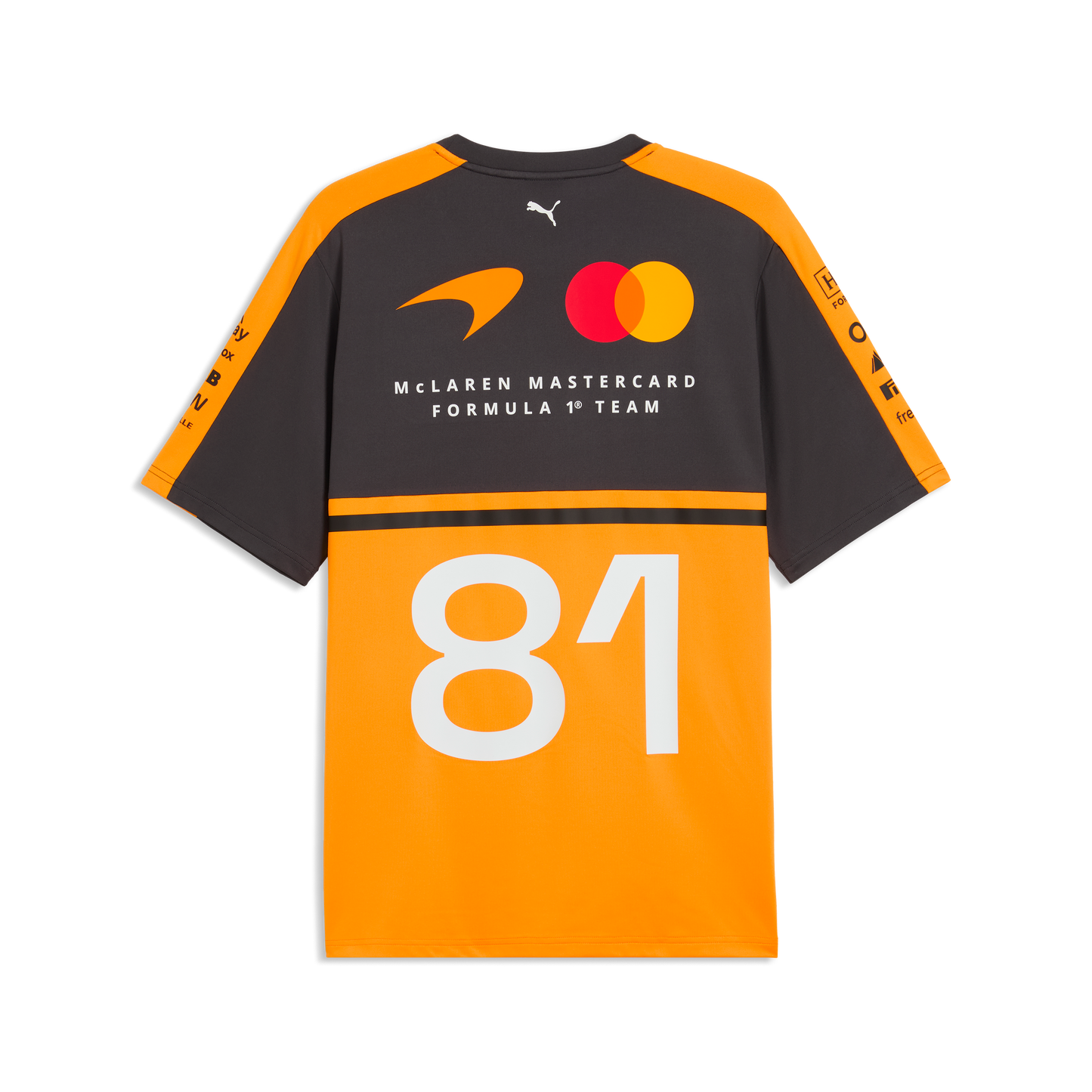 The OP81 Driver Tee | Papaya Pinstripe