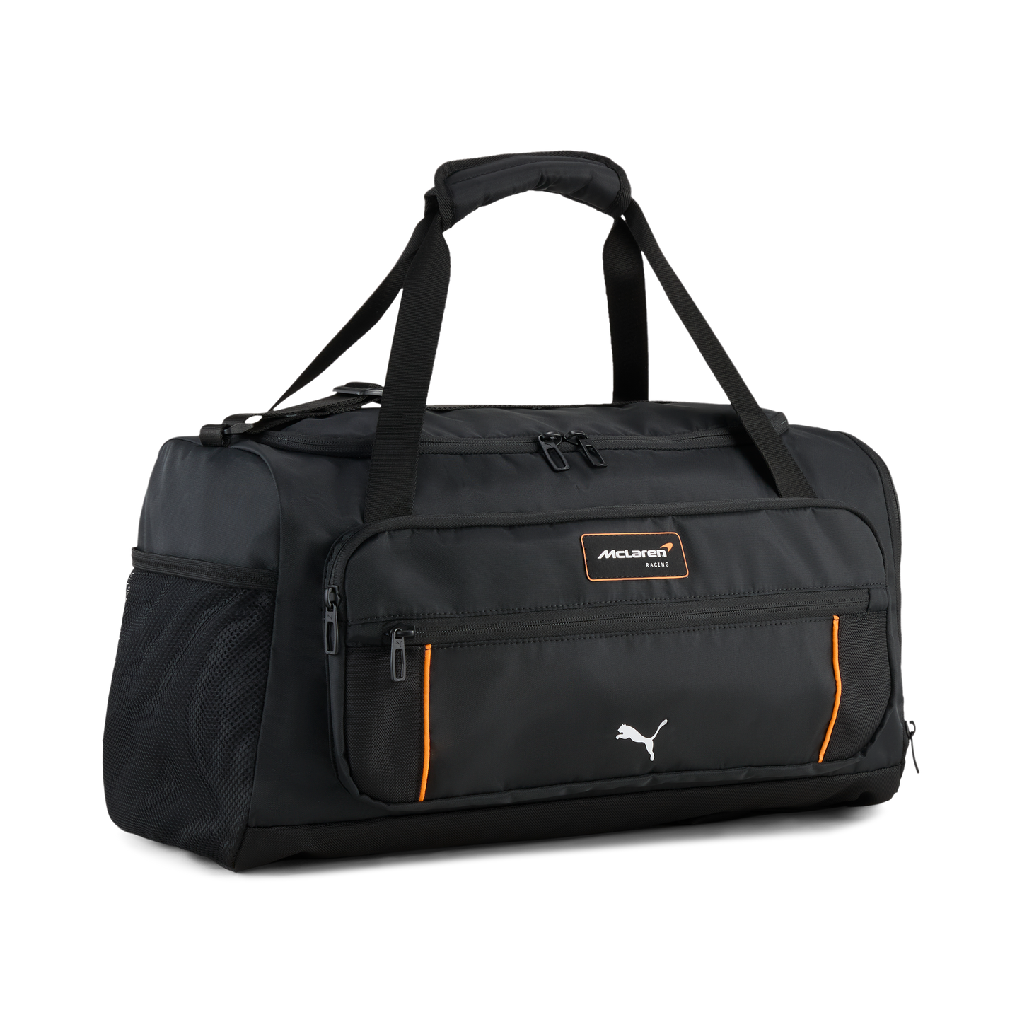 The Woking Duffel Bag | Stealth Black & Papaya