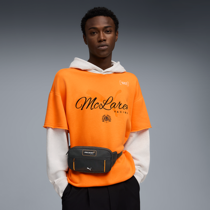 The Woking Waist Bag | Stealth Black & Papaya