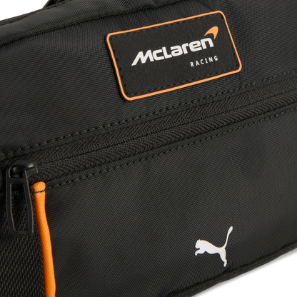 The Woking Waist Bag | Stealth Black & Papaya