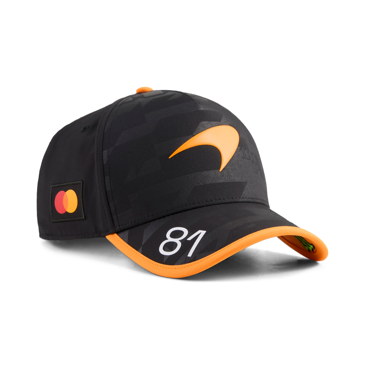 The OP81 Driver Cap | Stealth Black & Papaya