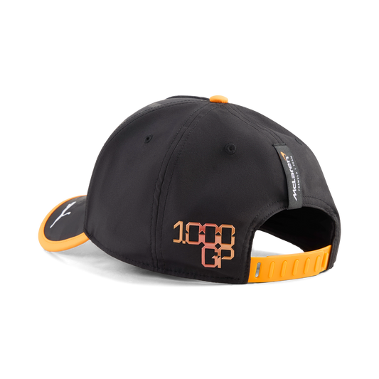 The OP81 Driver Cap | Stealth Black & Papaya