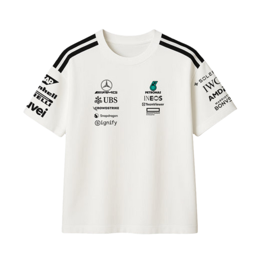 The W15 Spec Team Tee | Obsidian Black & Alternate White