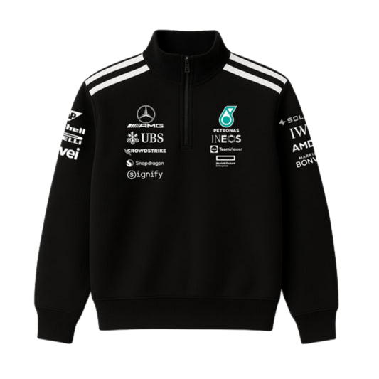 The W14 Track Jacket | Obsidian Black