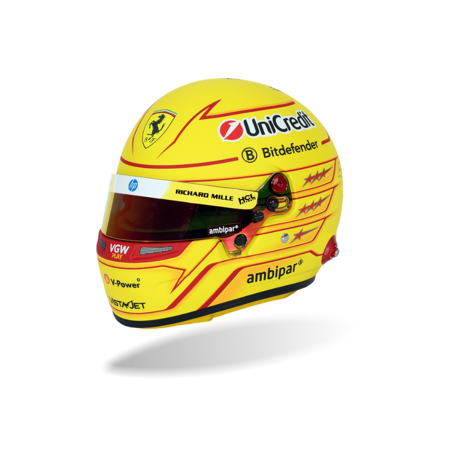 The Maranello LH44 | 1:2 Scale Precision Driver Helmet
