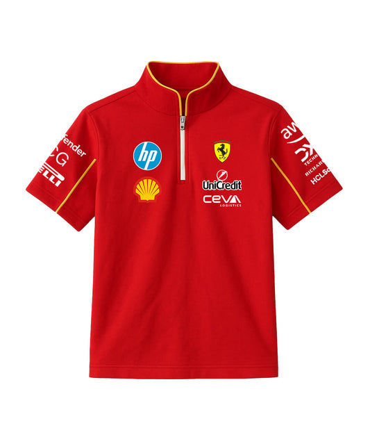 Cavallino Rampante Zip Polo – Powered by Shell & HP